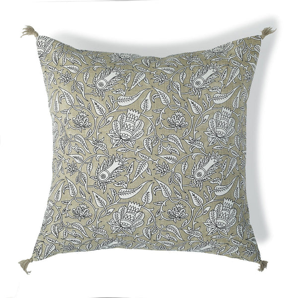 Noida - Cushion - Cotton Canvas - Natural