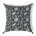 Noida - Coussin - Toile De Coton - Fusain