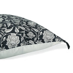 Noida - Coussin - Toile De Coton - Fusain
