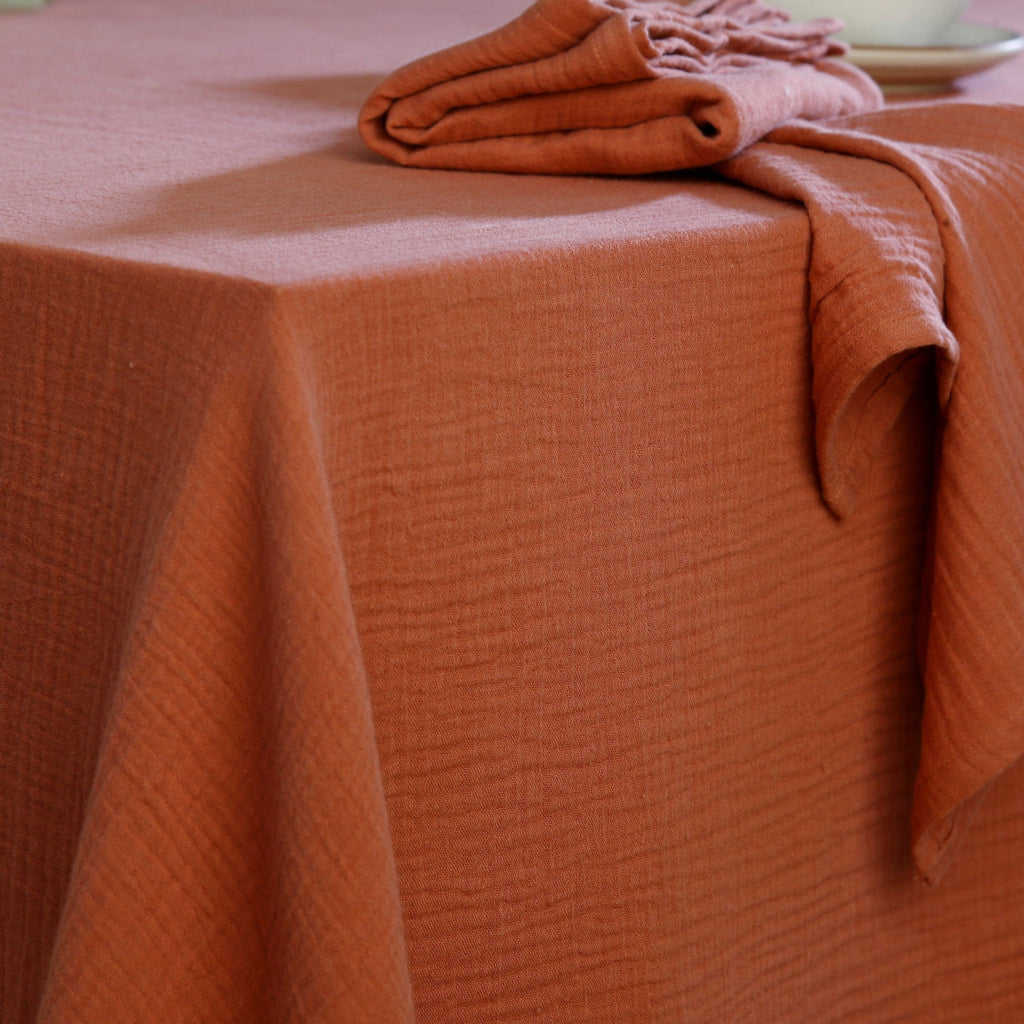 Carla - Mantel - Rojo Toscana