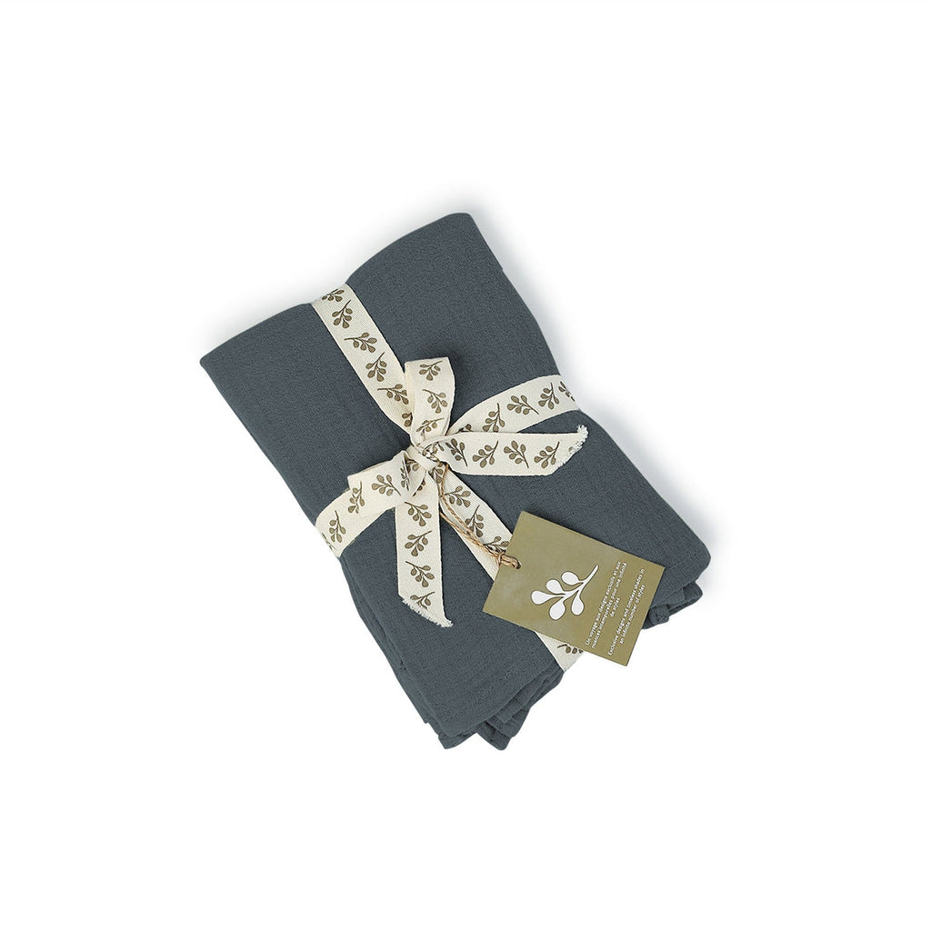 Carla - Set of 4 Napkins - Storm Blue