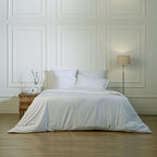 Nina - Pillowcase (x2) - Cotton Percale - White