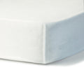 Nina - Fitted Sheet - Cotton Percale - White