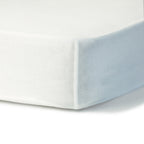 Nina - Fitted Sheet - Cotton Percale - White