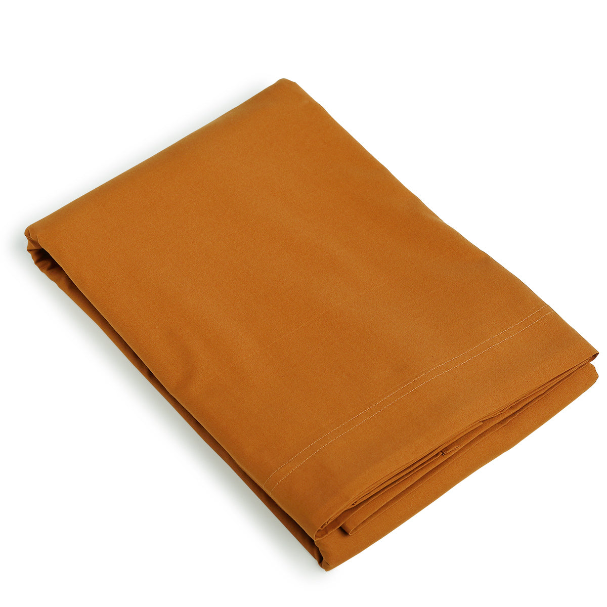 Nina - Drap Plat - Percale - Caramel