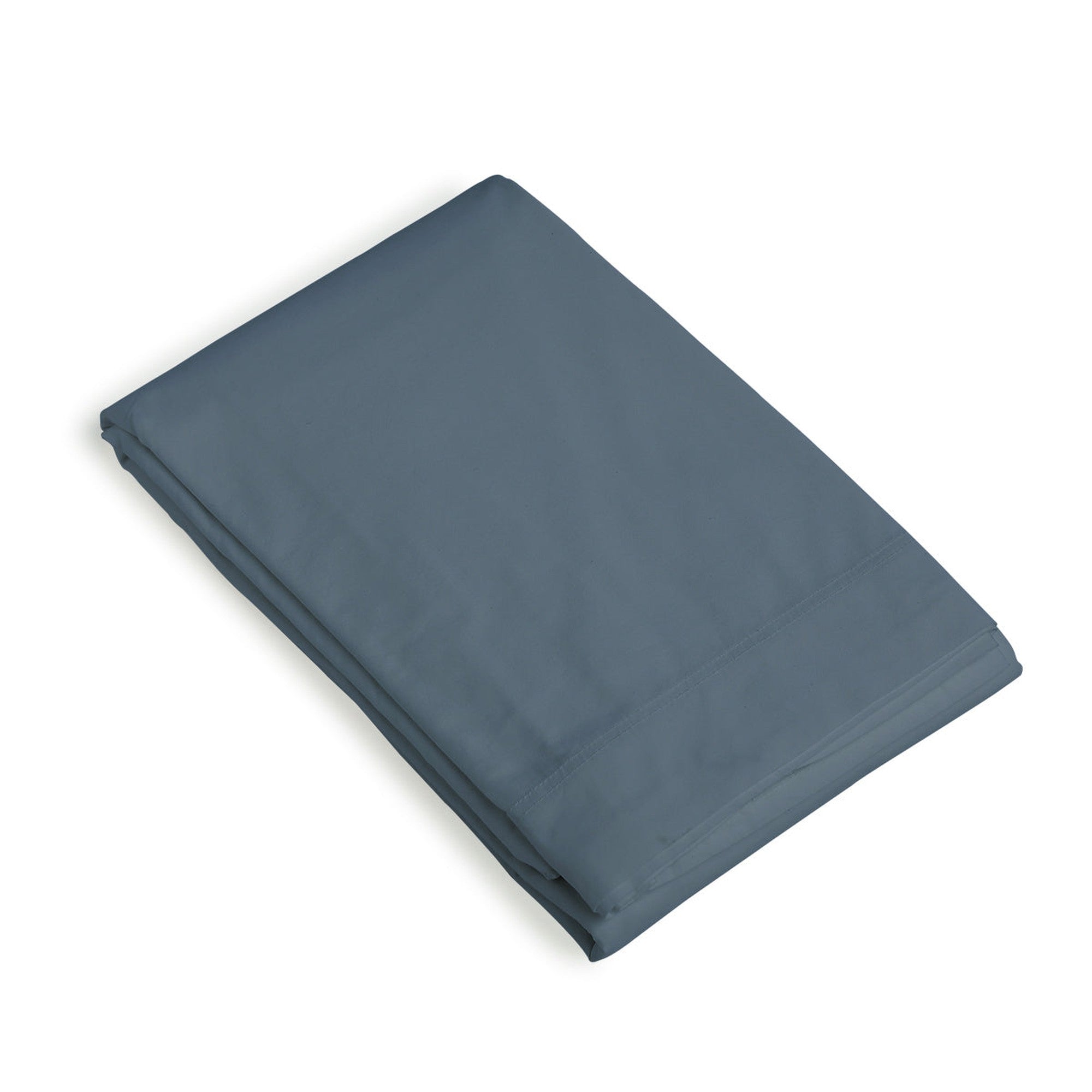 Nina - Sábana Encimera - Percal - Azul Denim