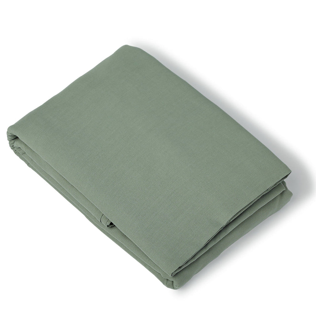 Luna - Funda Nórdica - Algodón Lavado - Verde Celadón