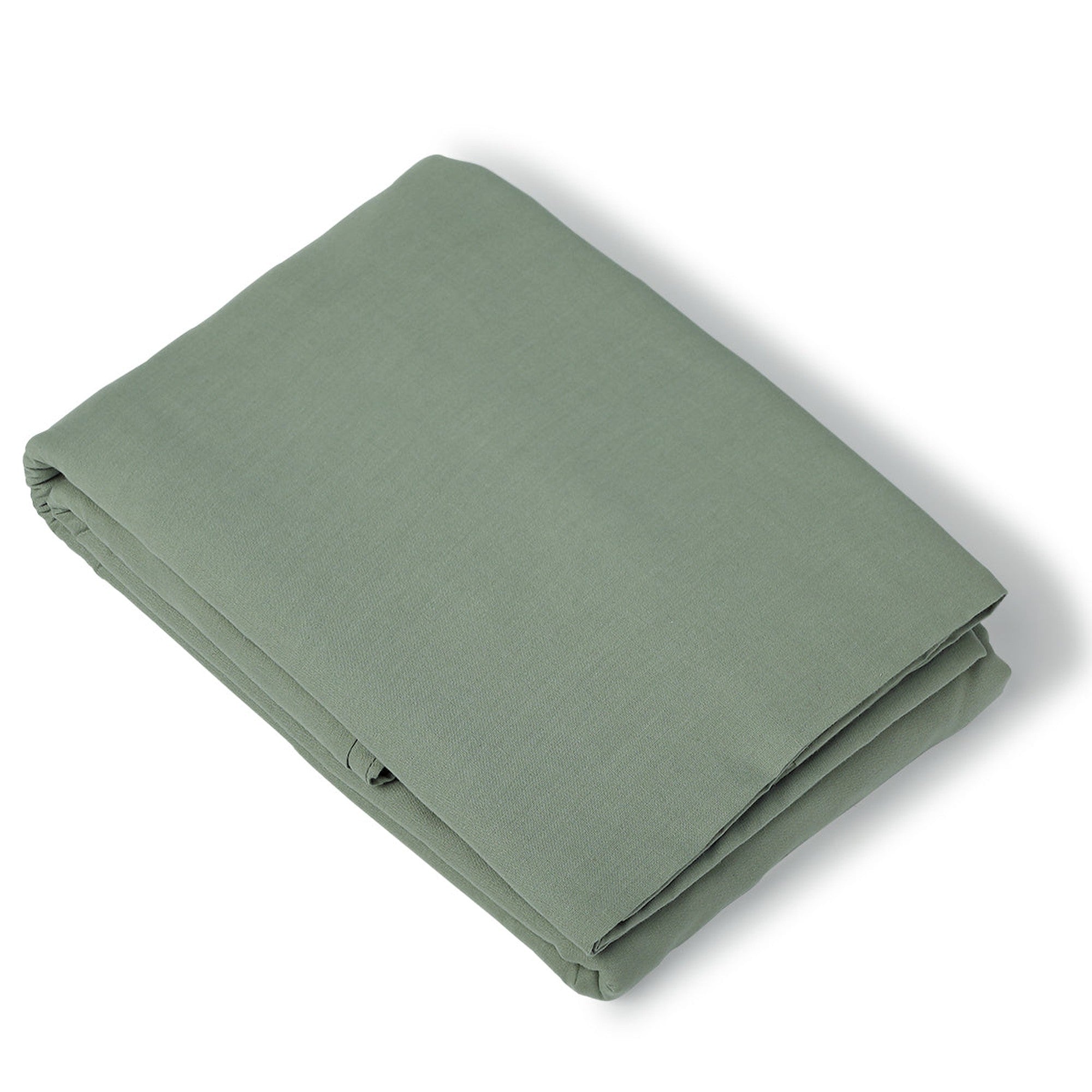 Luna - Funda Nórdica - Algodón Lavado - Verde Celadón