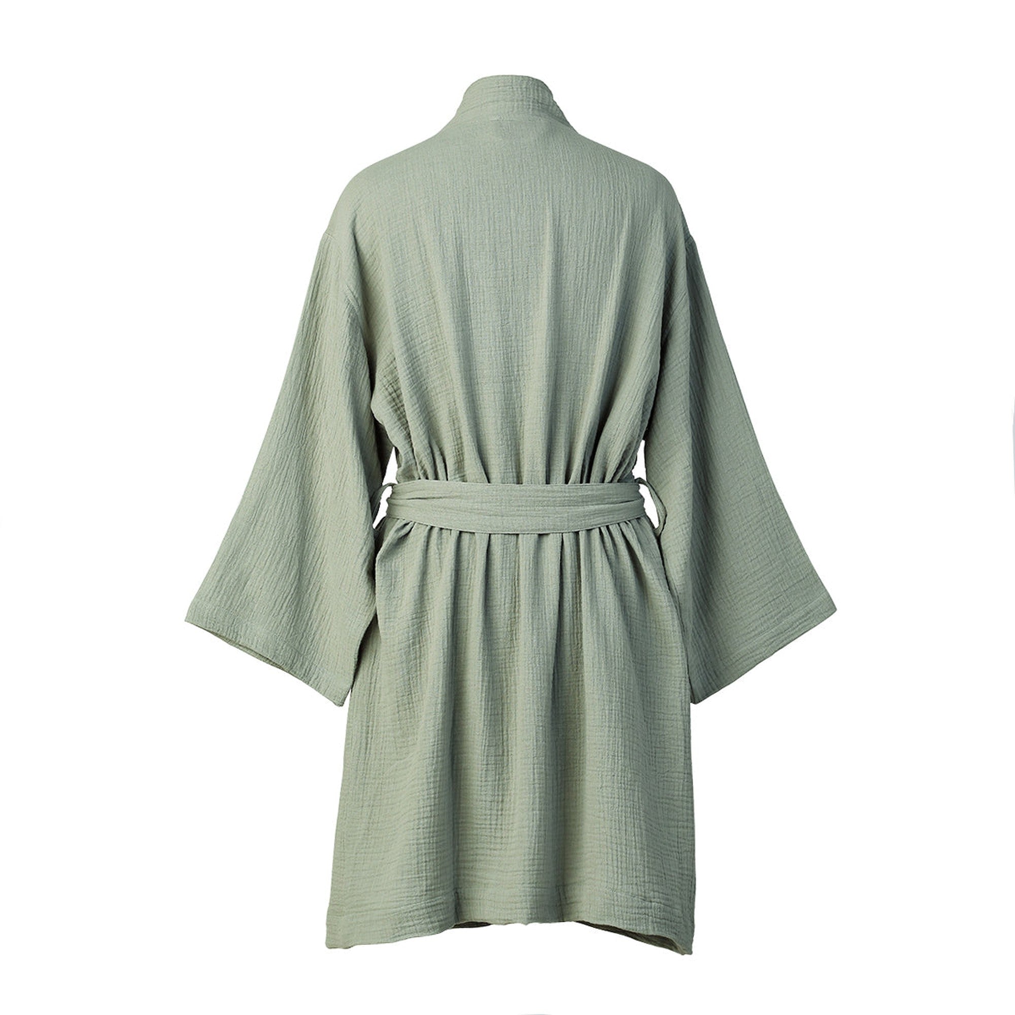 Carla - Batín Kimono - Verde Celadón
