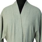 Carla - Batín Kimono - Verde Celadón