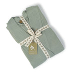 Carla - Batín Kimono - Verde Celadón