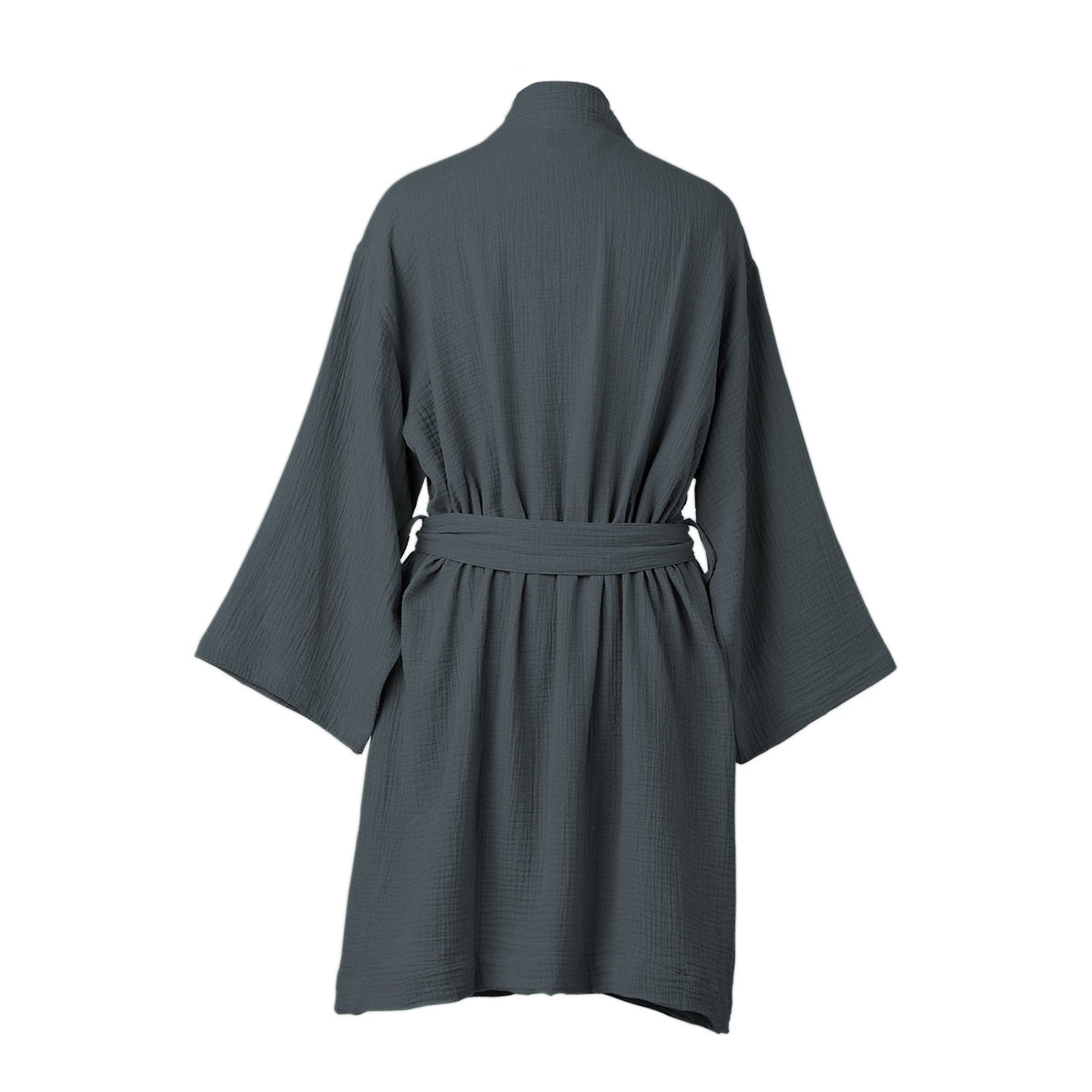 Carla - Albornoz Kimono - Azul Tormenta