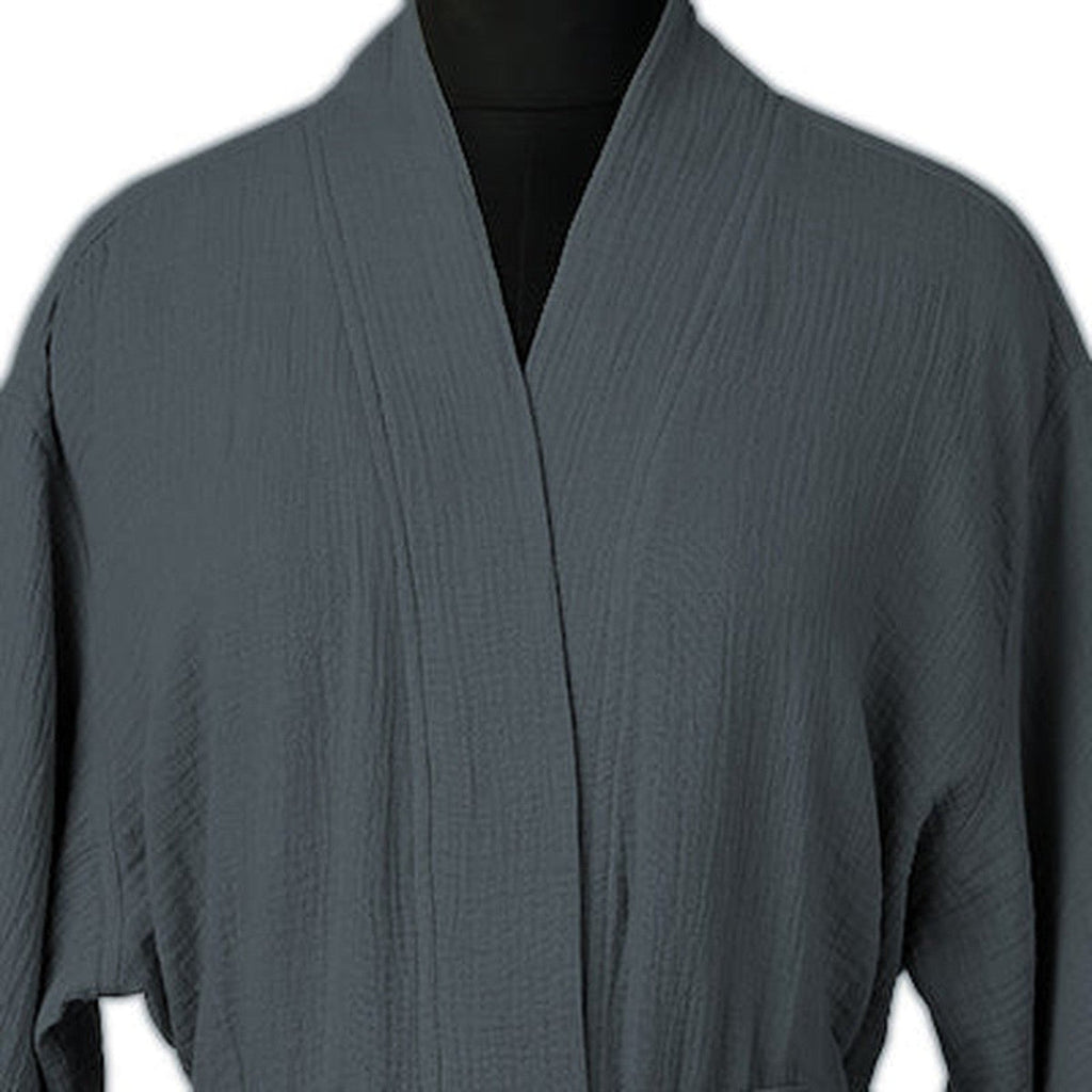 Carla - Albornoz Kimono - Azul Tormenta