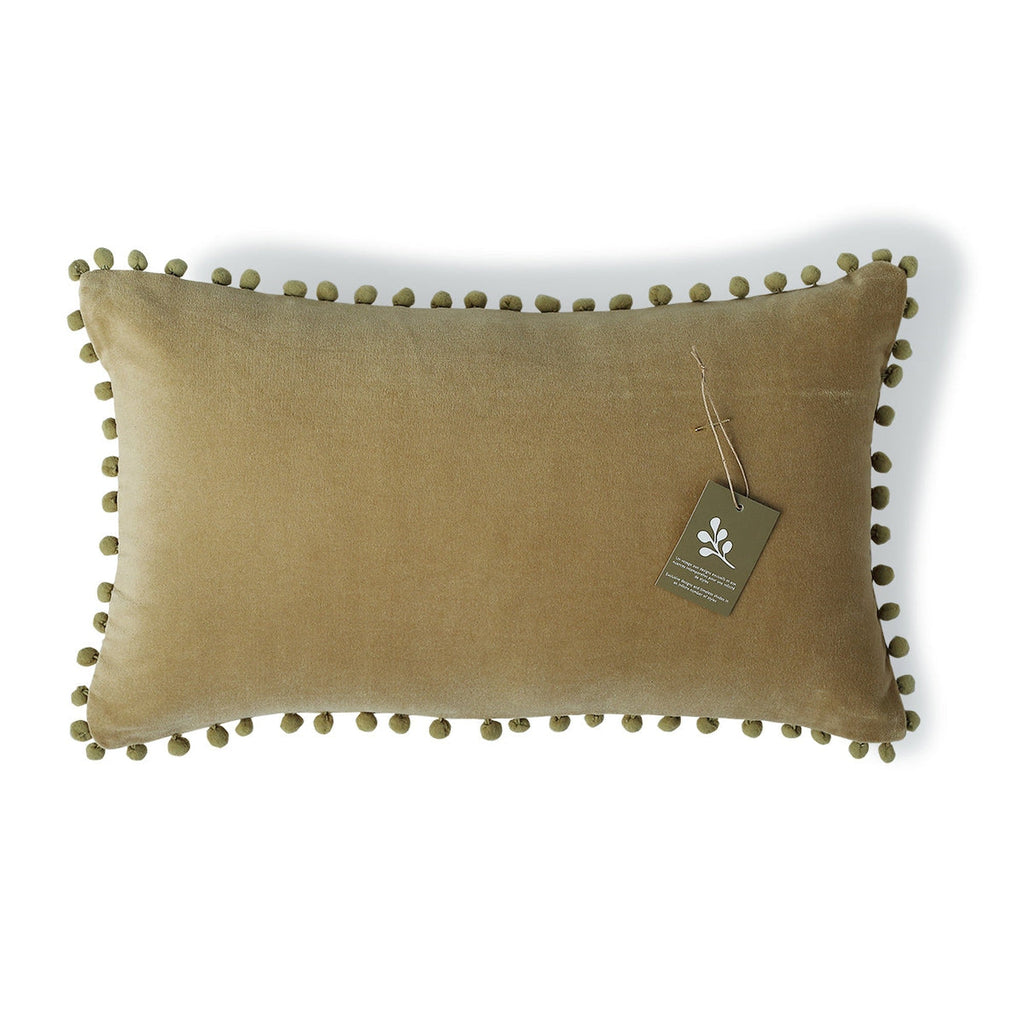 Velvet - Housse De Coussin - Velours De Coton - Sable
