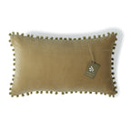 Velvet - Housse De Coussin - Velours De Coton - Sable