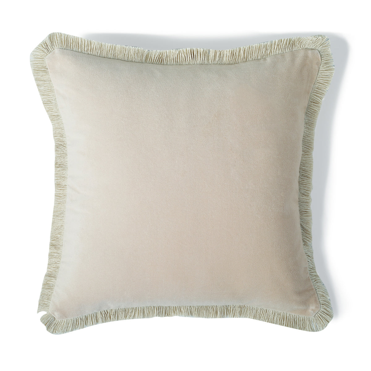 Riva - Cushion Cover - Cotton Velvet - Beige