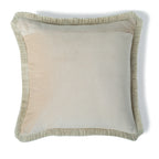 Riva - Cushion Cover - Cotton Velvet - Beige