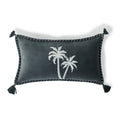 Oasis Velours - Cushion Cover - Cotton Velvet - Storm Blue