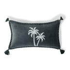 Oasis Velours - Cushion Cover - Cotton Velvet - Storm Blue