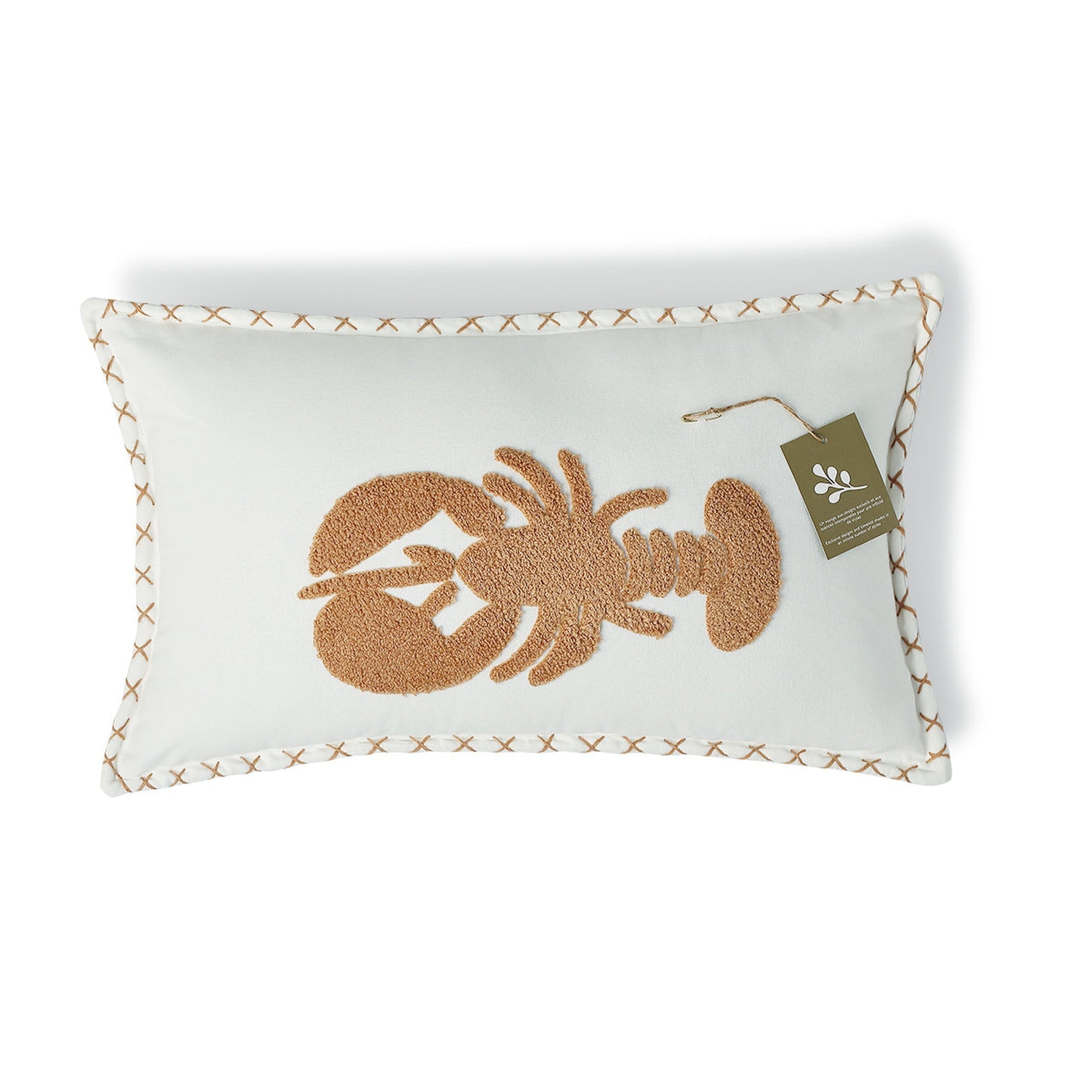 Lobster - Housse De Coussin - Terre De Sienne