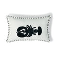 Lobster - Housse De Coussin - Bleu Marine