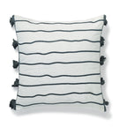 Baja - Coussin - Toile De Coton - Bleu Orage