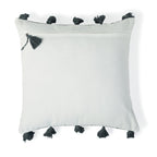 Baja - Coussin - Toile De Coton - Bleu Orage