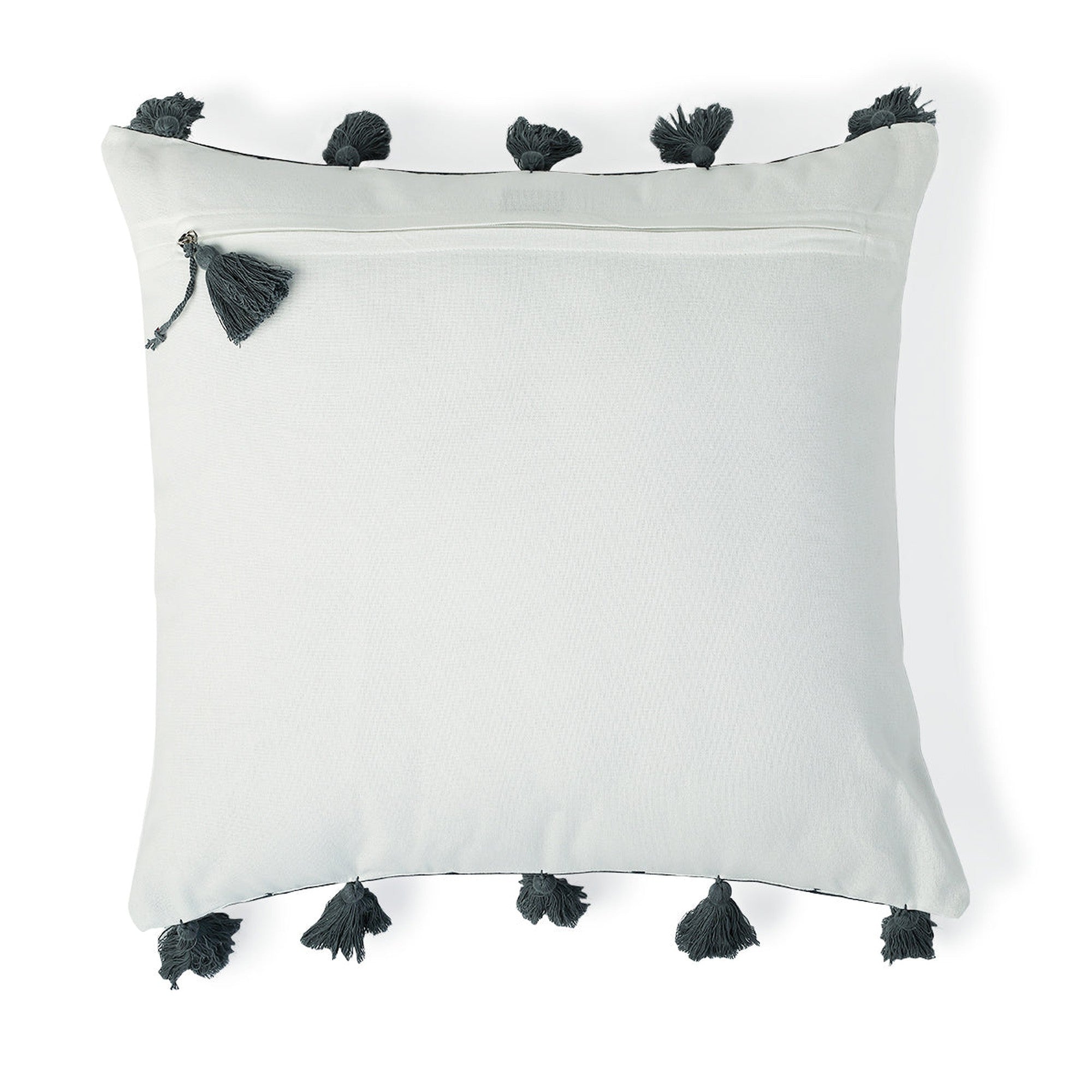 Baja - Coussin - Toile De Coton - Bleu Orage