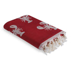 Lobster - Fouta Jacquard - Red