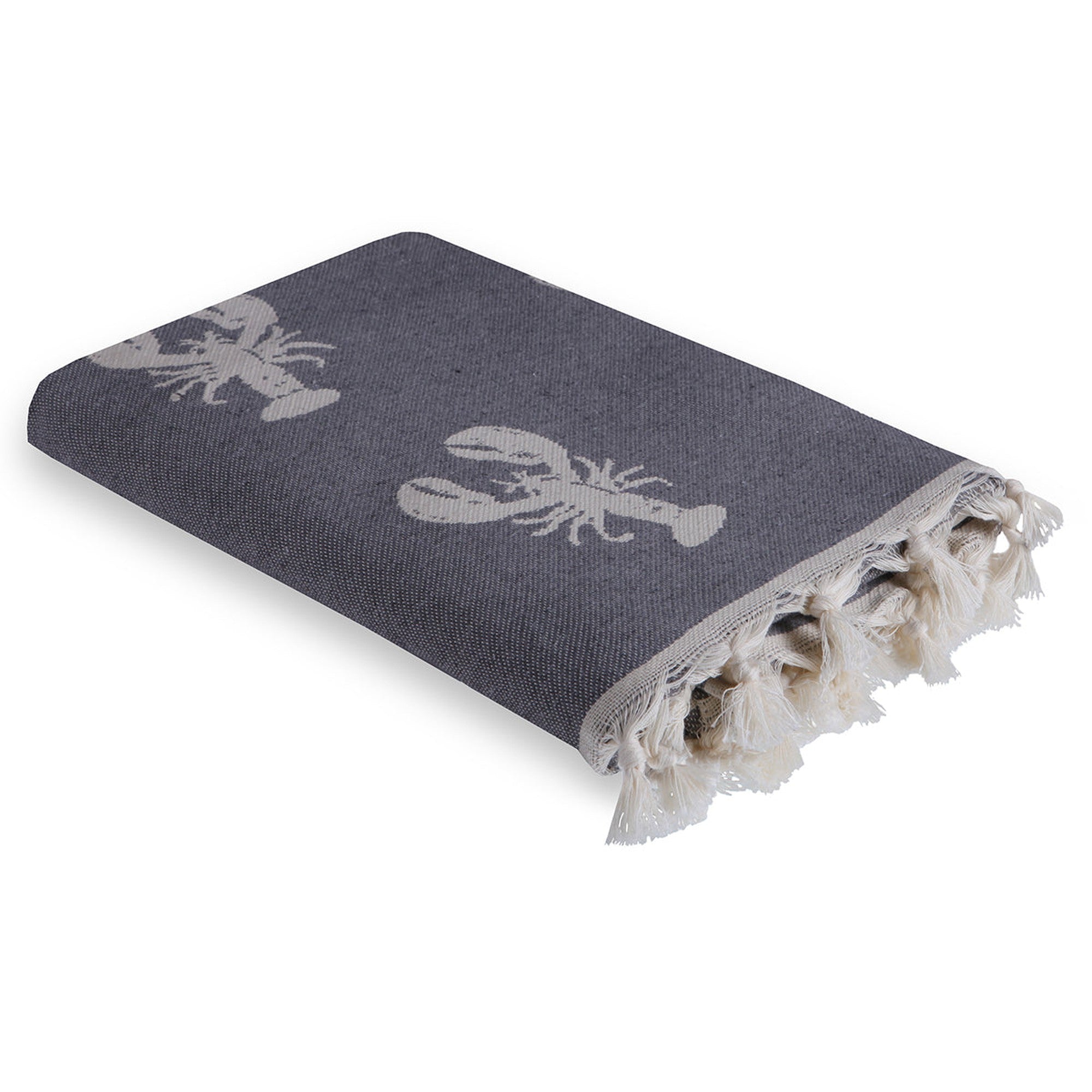 Langosta - Fouta Jacquard - Gris Medio