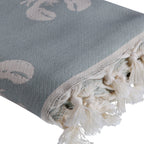 Langosta - Fouta Jacquard - Verde Agua