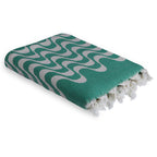 Cabana - Fouta Jacquard - Verde Brasil
