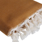 Palmera - Fouta Jacquard - Amarillo Mostaza