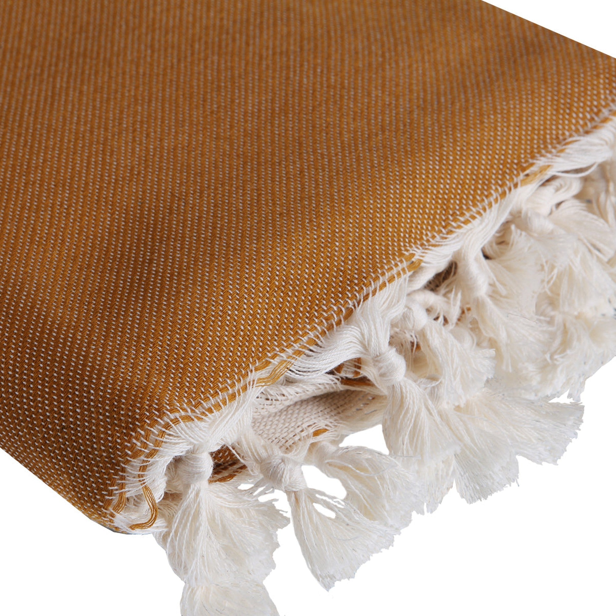 Palmera - Fouta Jacquard - Amarillo Mostaza