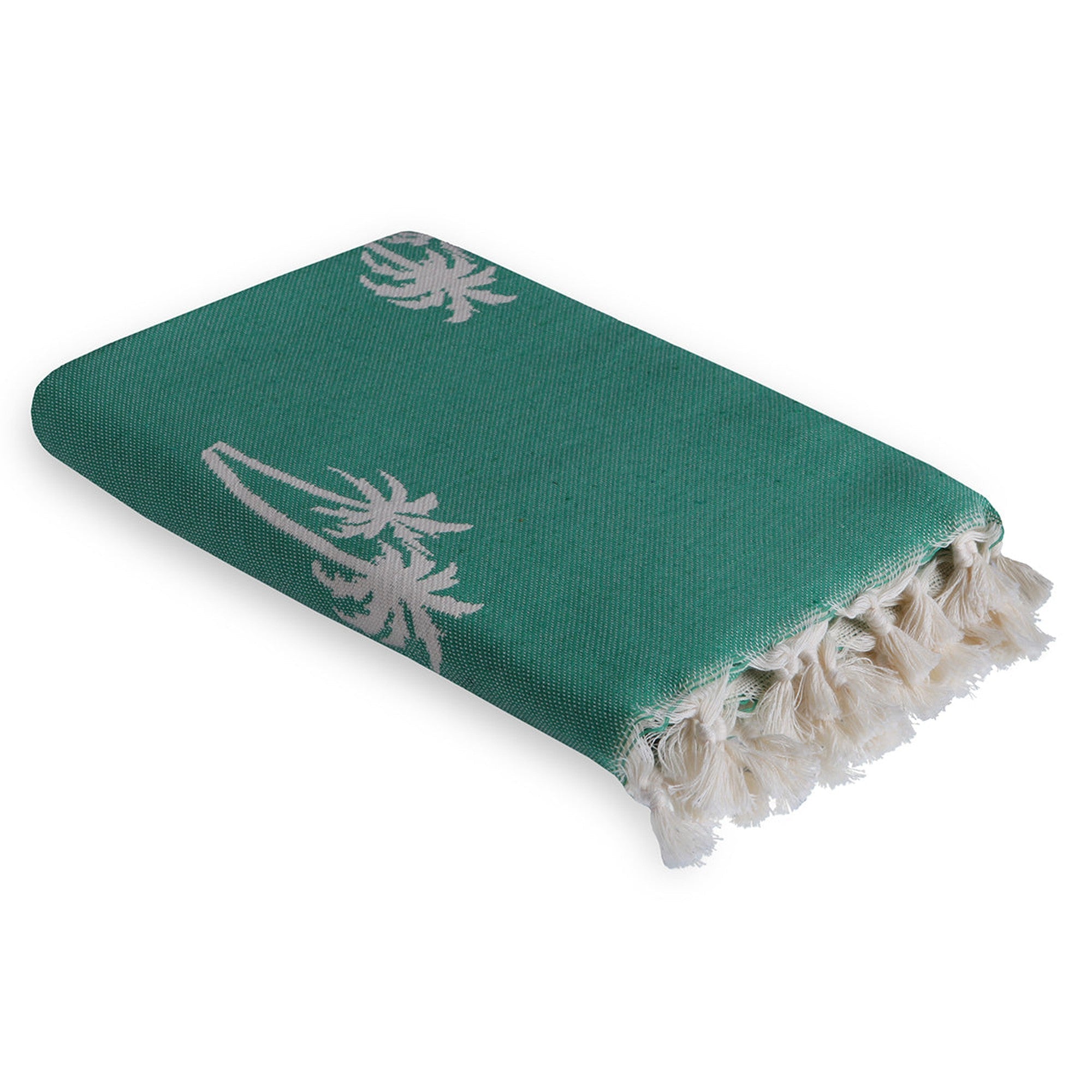 Palm Tree - Jacquard Fouta - Brazil Green