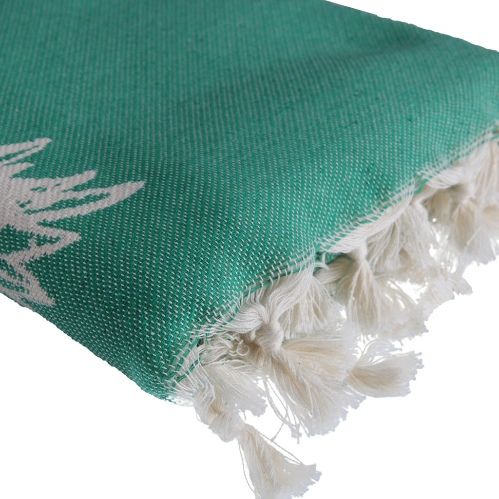 Piña - Fouta Jacquard - Verde Brasil