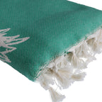 Piña - Fouta Jacquard - Verde Brasil