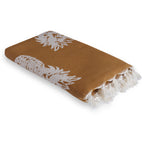 Ananas - Fouta Jacquard - Jaune Moutarde