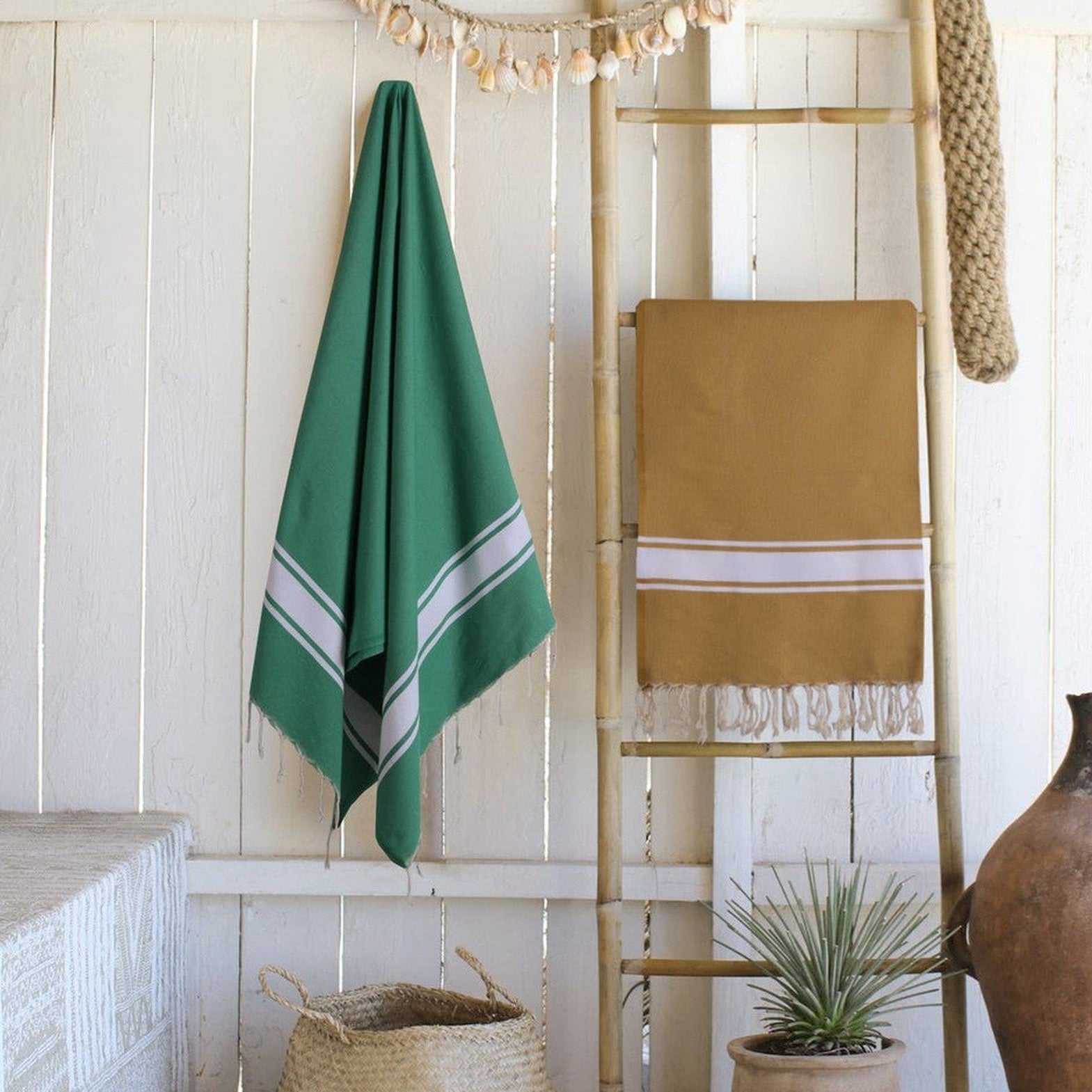 St Tropez - Fouta - Green Brazil