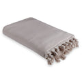 Megeve - Throw - Cotton - Light Taupe