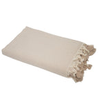Megeve - Throw - Cotton - Light Taupe