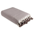 Megeve - Plaid - Coton - Taupe