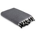 Megeve - Throw - Cotton - Black