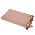 Megeve - Throw - Cotton - Terracotta Red