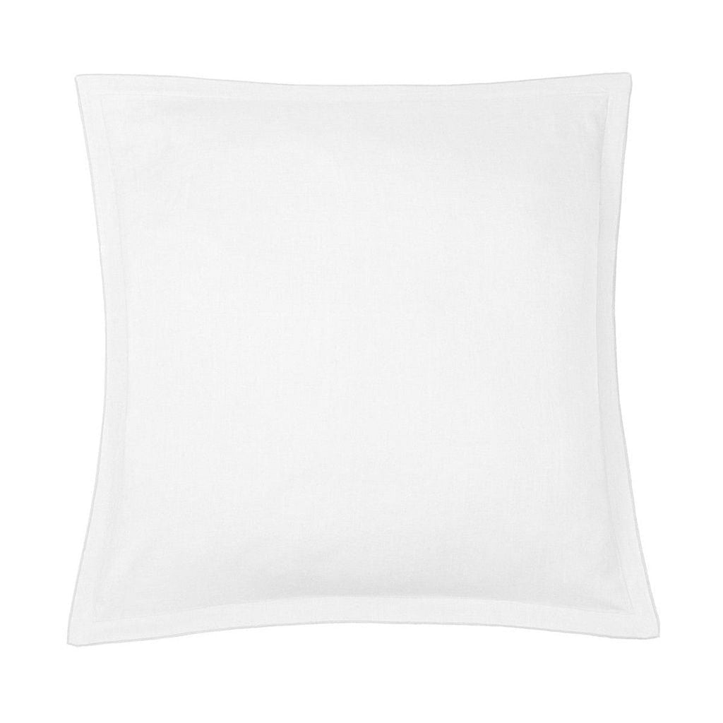 Hortensia - Pack De 2 Fundas De Almohada - Lino Lavado - Blanco