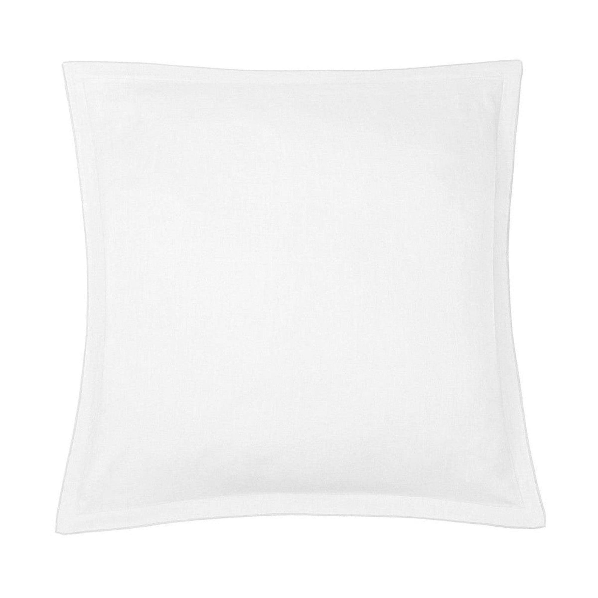 Hortensia - Pack De 2 Fundas De Almohada - Lino Lavado - Blanco
