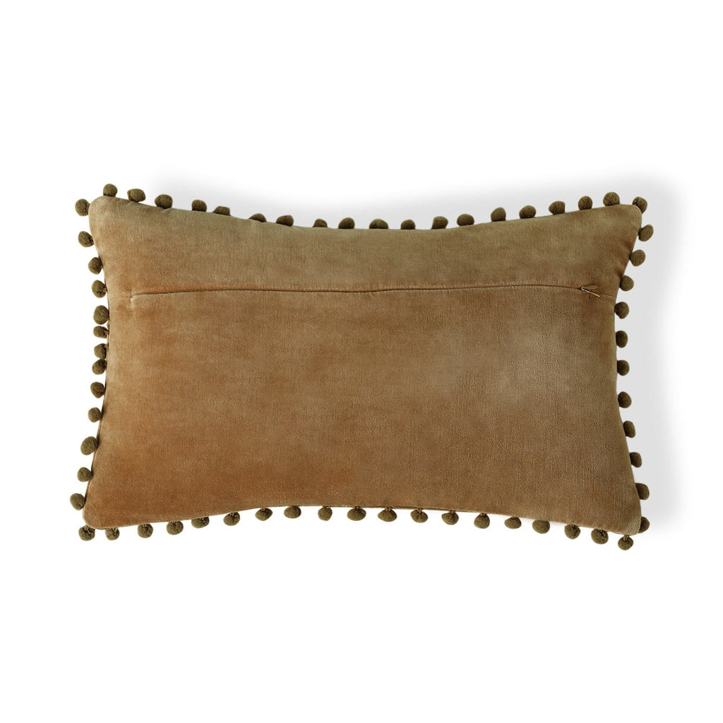 Velvet - Funda De Cojín - Terciopelo De Algodón - Camel