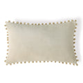 Velvet - Coussin - Velours De Coton - Craie