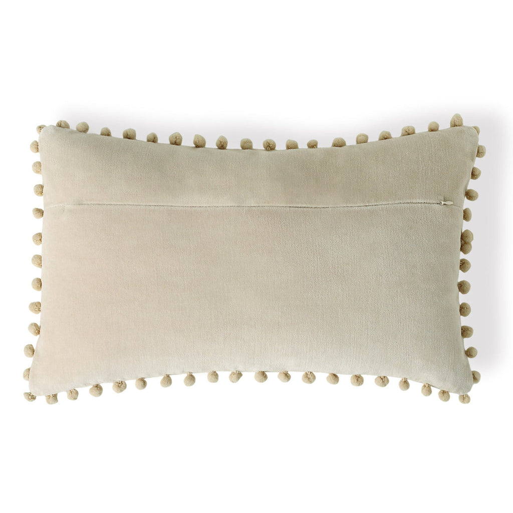 Velvet - Coussin - Velours De Coton - Craie