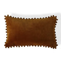 Velvet - Cojín - Terciopelo De Algodón - Brun Tabac